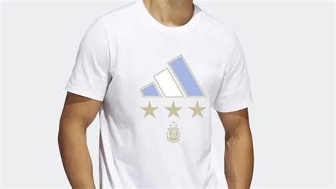 camiseta adidas 3 estrellas.